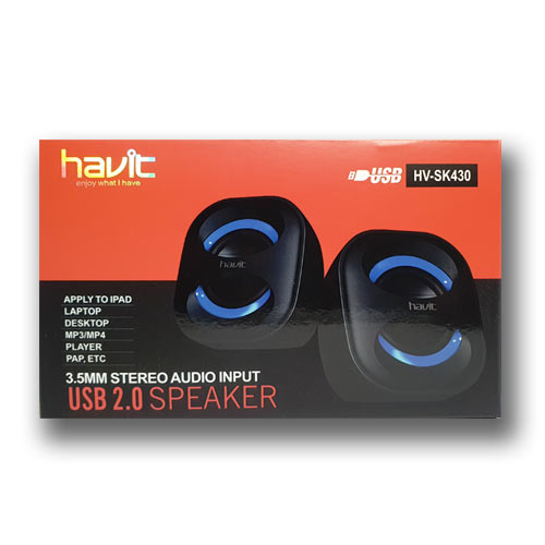 Havit HV-SK430 USB Black-Blue Speaker